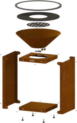 Modèle brasero B.B.O 58 & 68