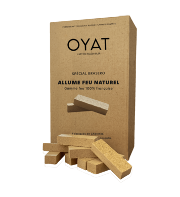 buchettes allume feu naturel