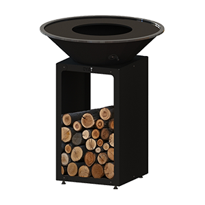 3D - Brasero BBO 78 cognac (aperçu)