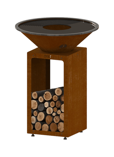 3D - Brasero BBO 68  cognac