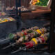 Brochettes asado de veau