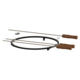 3D - Brochettes asado + anneau  emplacement