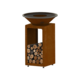 3D - Brasero BBO 58 cognac
