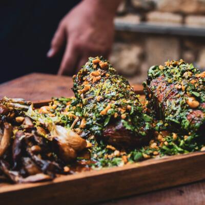 Fettina di maiale al soia