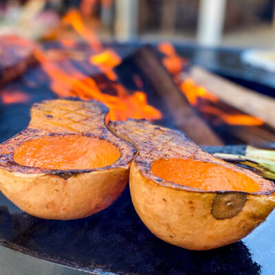 Zucca Butternut & Prezzemolo su Griglia