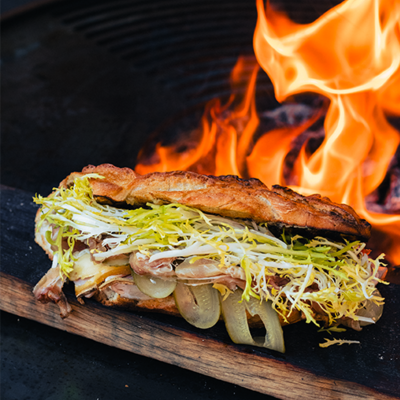 Tramezzino metà Bayonne metà Parigi