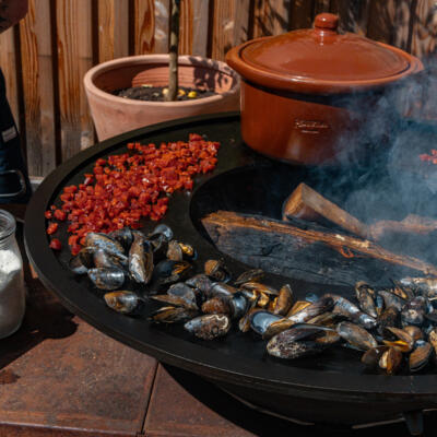 Pâtes aux moules & chorizo