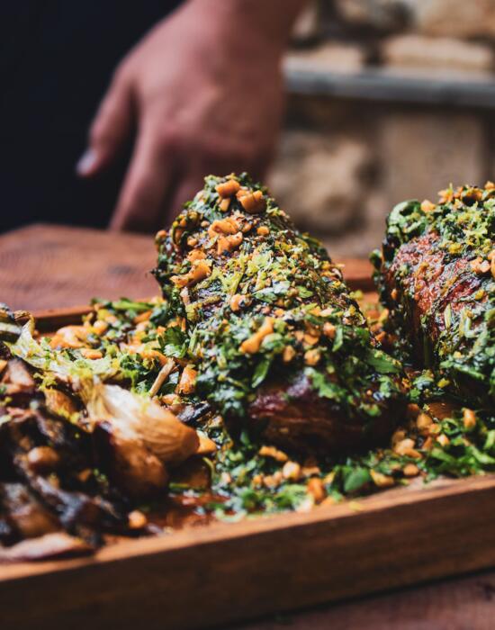 Fettina di maiale al soia