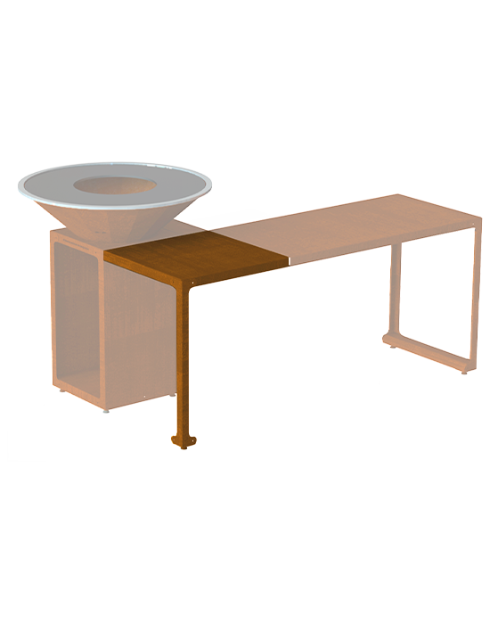 Carré Talmont Cognac (plan de travail 120 Talmont)