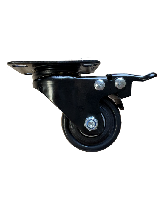 Brasero original 96 noir avec roulettes