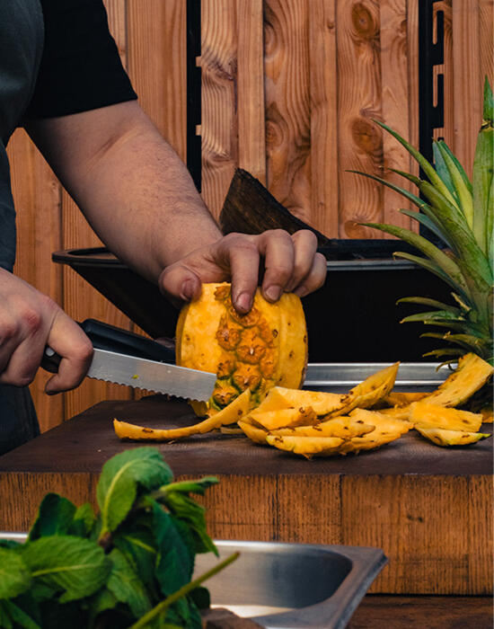 Ananas Arrosto al Rum