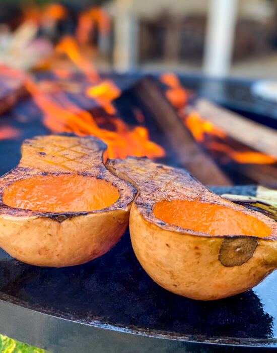 Zucca Butternut & Prezzemolo su Griglia