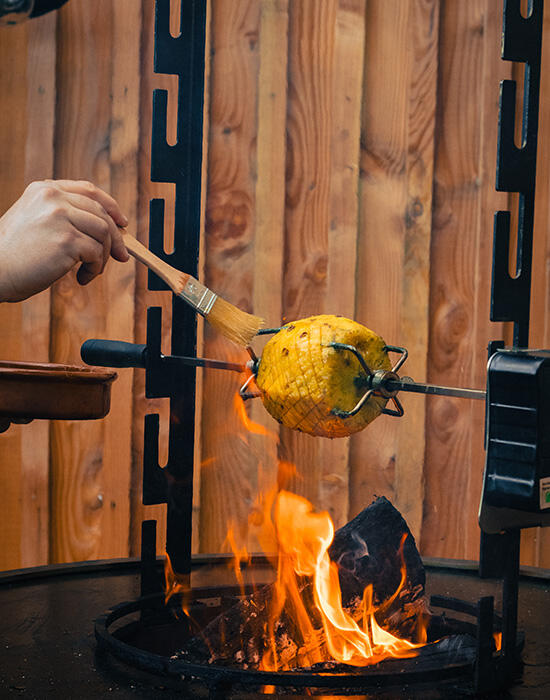Ananas Arrosto al Rum