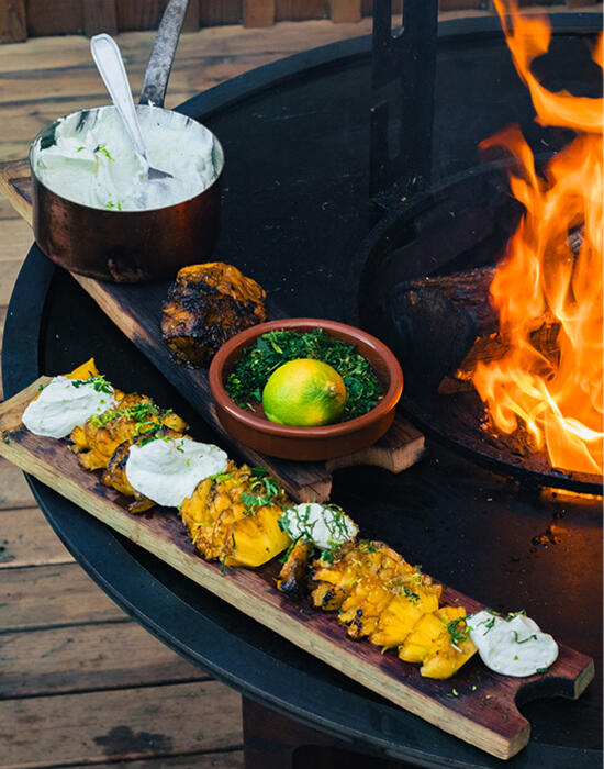 Ananas Arrosto al Rum