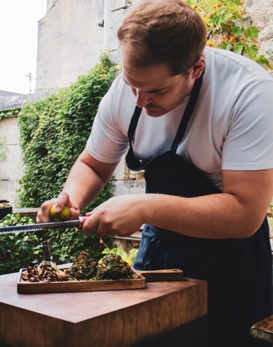 Fettina di maiale al soia